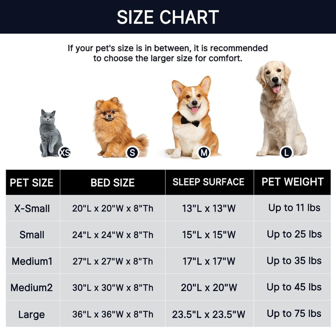 Calming Dog & Cat Bed, Anti-Anxiety Donut Cuddler Warming Cozy Soft Round Bed, Fluffy Faux Fur Plush Cushion Bed for Small Medium Dogs and Cats (20/24/27/30)