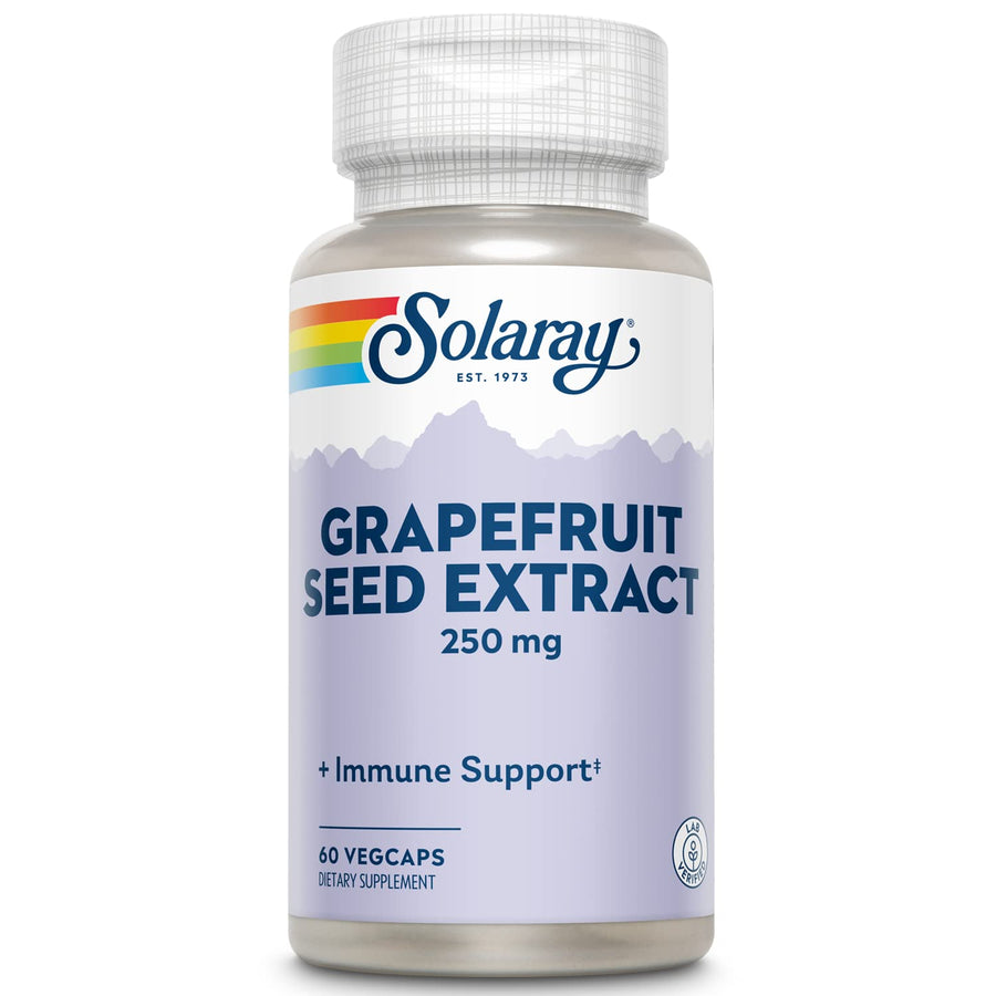 Guaranteed Potency Grapefruit Seed Extract, Veg Cap (Btl-Plastic) 250mg | 60ct