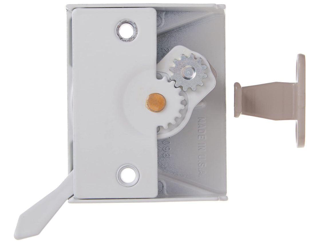 Products TH 23056 Low Profile Sash Lock with Keeper, White