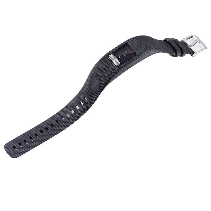 Garmin Vivofit 4 Bands, Silicone Replacement Band for Garmin Vivofit 4, with Secure Metal Watch Clasp Buckle Wristband Strap Women Men (10-Pack, 10 Colors, Large)