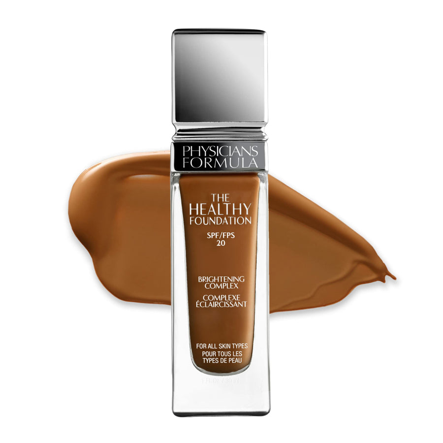 The Healthy Foundation LN3 | Hydrating Liquid, Natural Finish, SPF 20 | Dermatologist Tested, Clinicially Tested