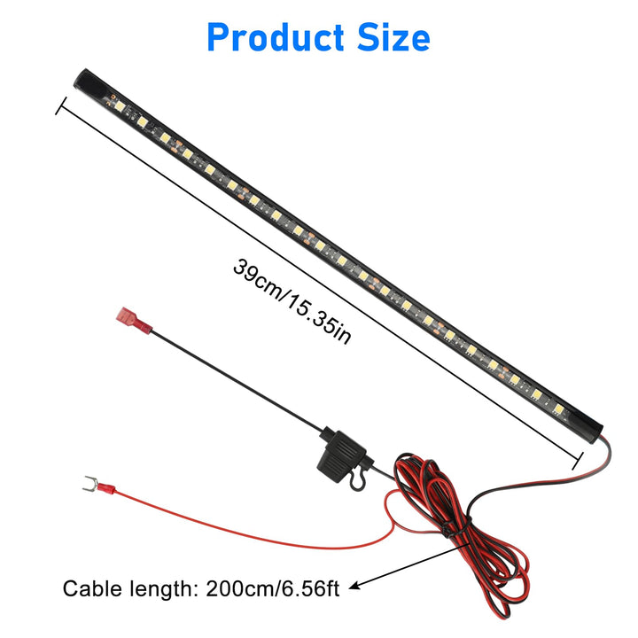Under Hood LED Light Kit, 12V Underhood Work Light Strip, with Automatic On/Off Switch, for Car SUV RV Pickup Boat