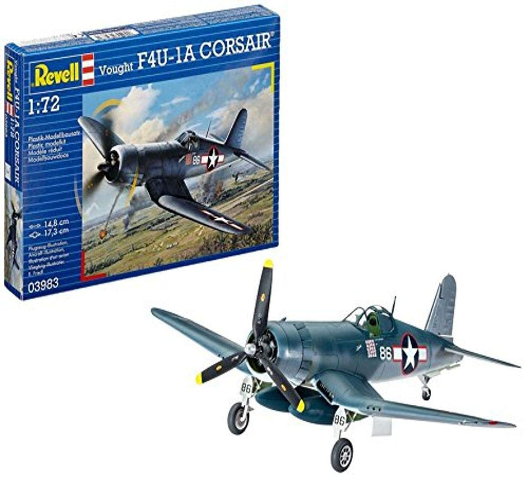 Vought F4U-1A Corsair Airplane Model Kit