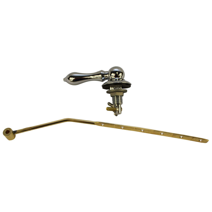 DANCO Decorative Toilet Tank Lever, Right Front/Side Mount Handle Replacement, Chrome Handle (89447A)