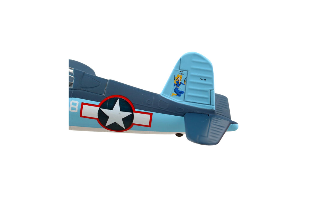 Worldwide Trading F4U Corsair VMF-22 Vehicle, Blue