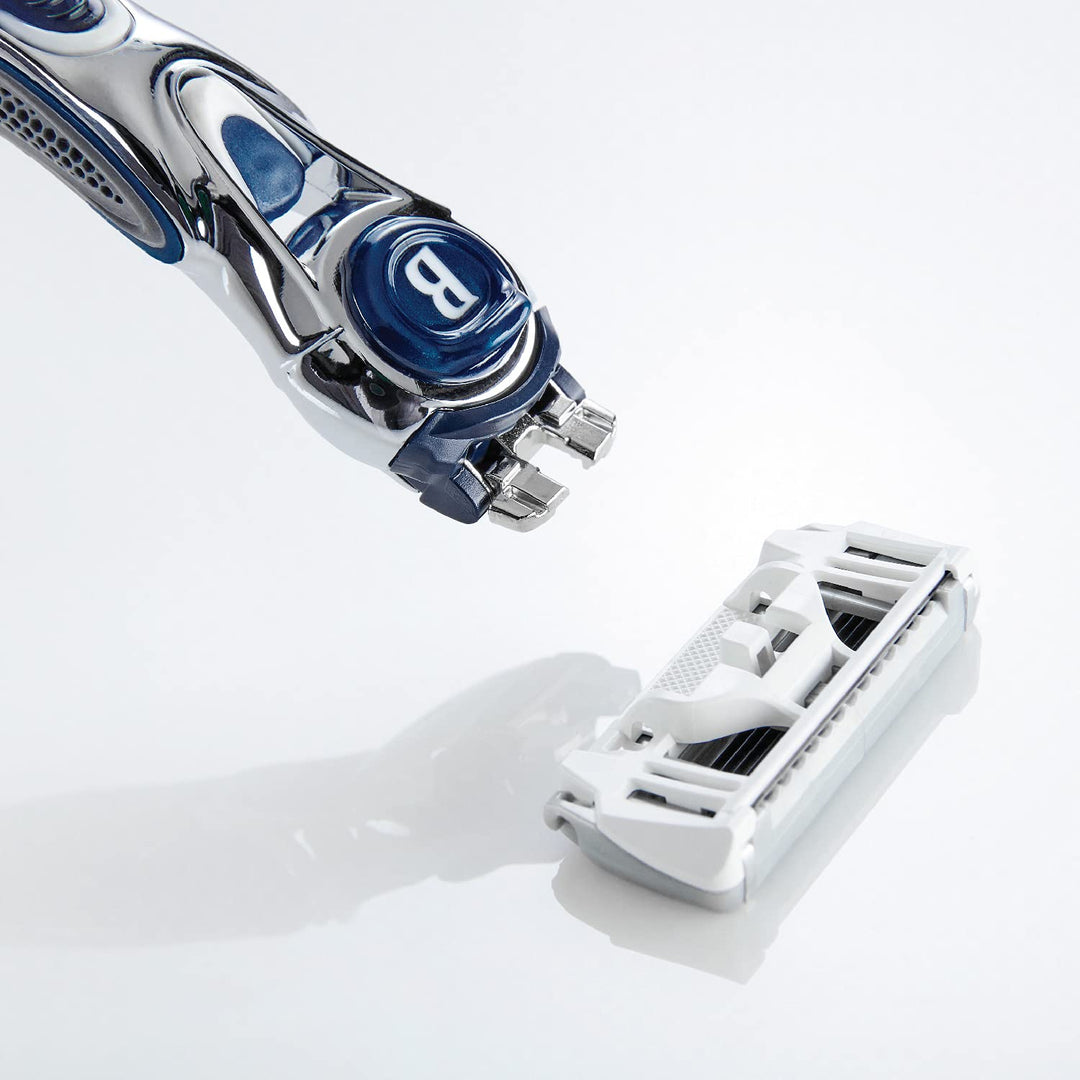 Ultra 6 Plus Men's Razor with 2 Razor Blade Refills (1 Handle + 2 Cartridges), Mens Razors/Blades