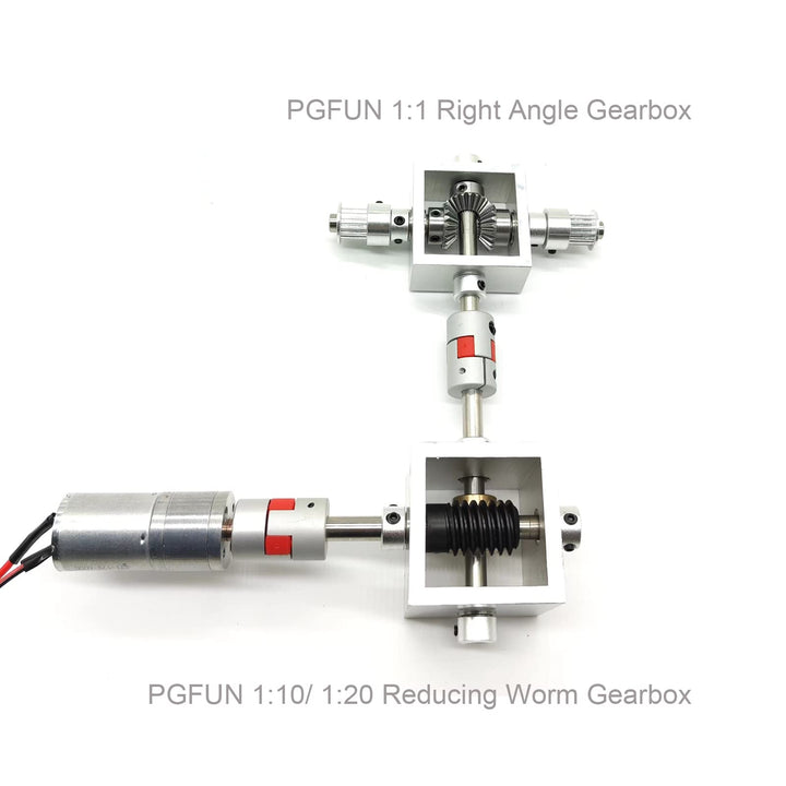 1:1 Right Angle Bevel Gearbox 1 Module 20 Teeth 90° Angle Drive Steering Gear Device Simple Mechanical DIY Module with 8mm Shaft