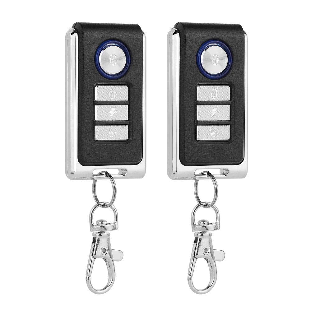 DC12V Motorcycle Anti-Theft Alarm Security System Remote Control Engine Start Bike Anti-Hijacking Cutting Off Remote Engine Start Arming Disarming