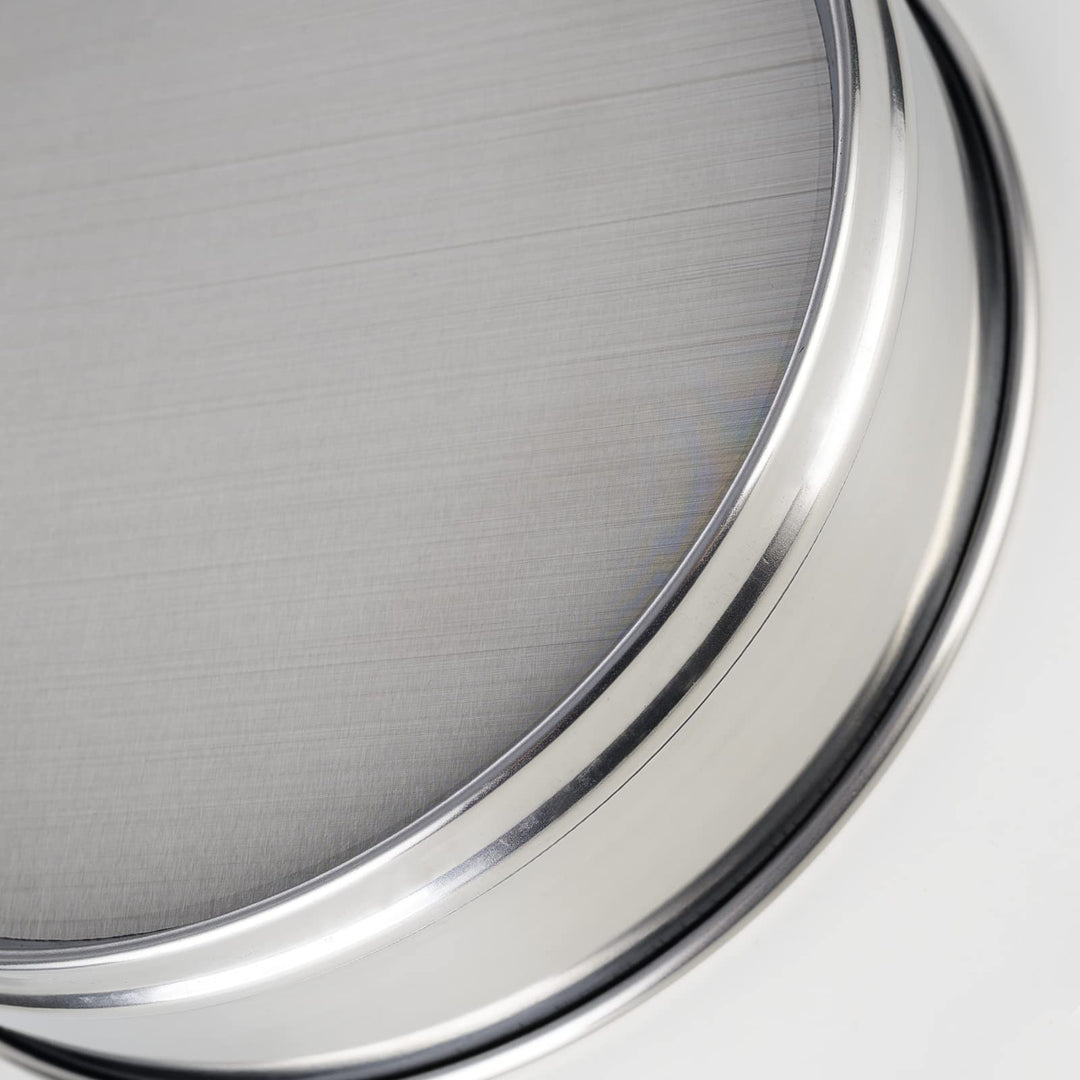 2000 Mesh Lab Sieves, 2000 Mesh Test Sieve, 8'' Diameter, 304 Stainless Steel Wire Cloth (0.0065mm)