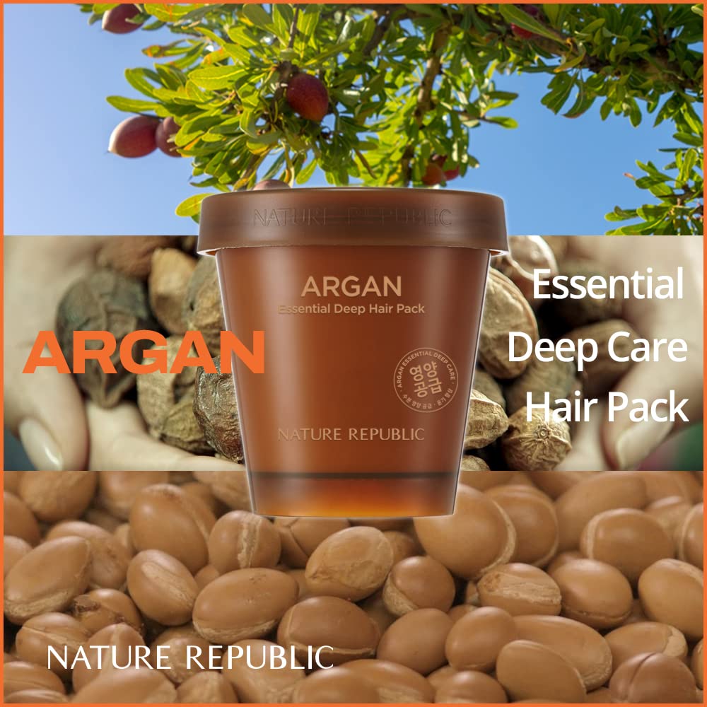 Argan Essential Deep Care Hair Pack, 200 ml / 6.76 Fl Oz