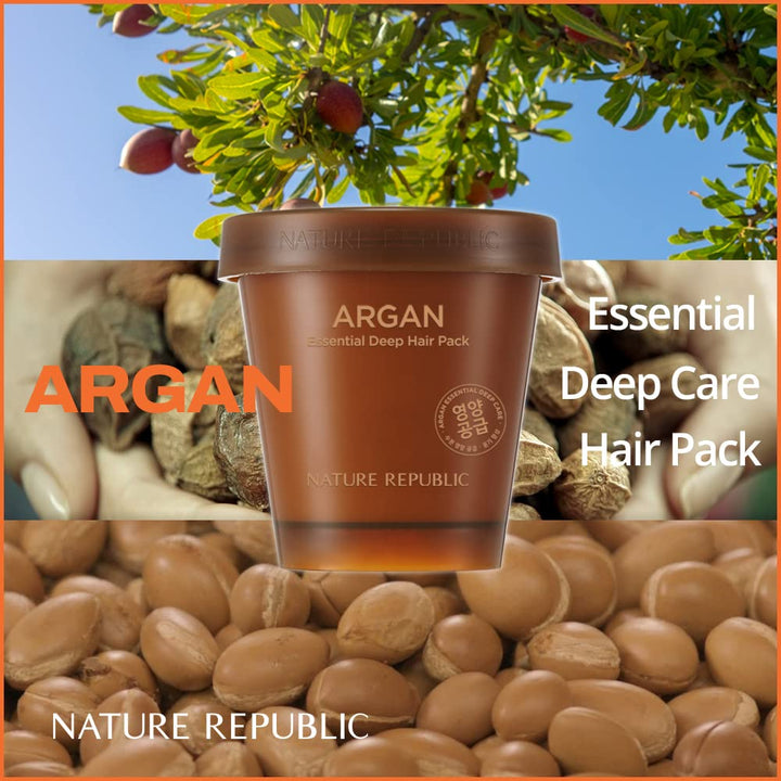 Argan Essential Deep Care Hair Pack, 200 ml / 6.76 Fl Oz