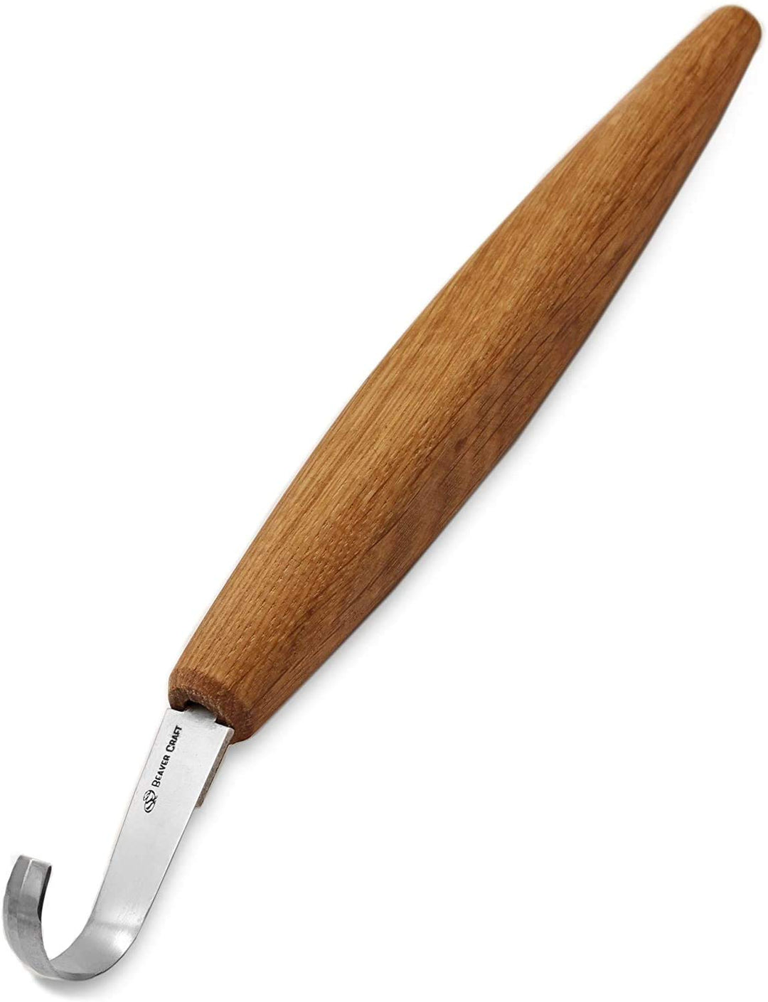 Spoon Carving Hook Knife SK5 2 - Double Sided Sharpening Curved Wood Carving Knife Wood Carving for Carving Spoons Bowls Cups Crooked for Professional Spoon Carvers and Beginners