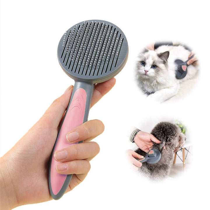 Cat Dog Self Cleaning Brush,Cat Grooming Brush