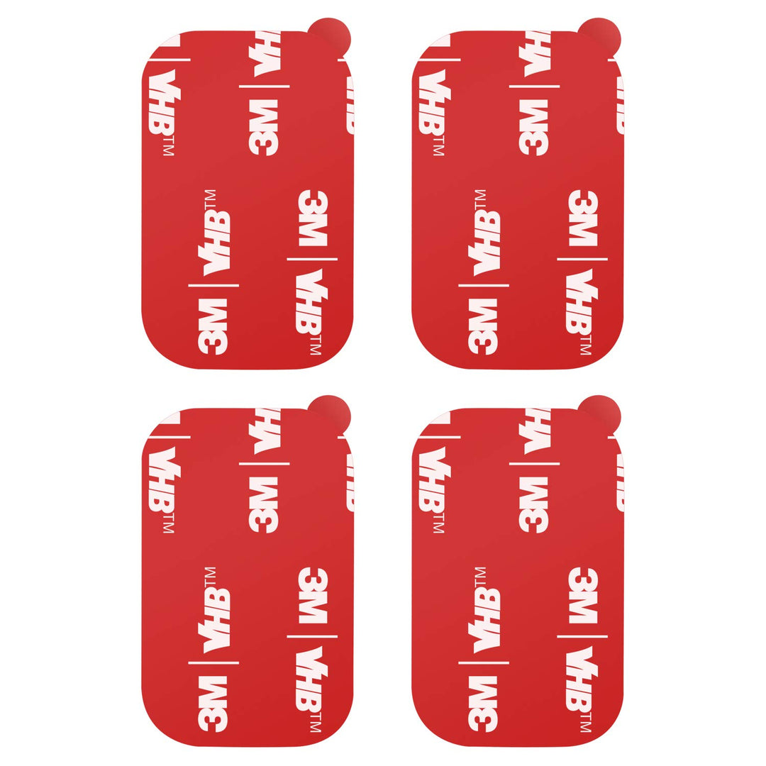3M Vhb Sticky Adhesive Pads Replacement Mounting Tape 4 Pcs, Dashboard Sticker Pads for Magnetic Phone Car Mount,Car Mount Adhesive,Double Sided 3M Adhesive Pads,Car Mount Sticker Tapes