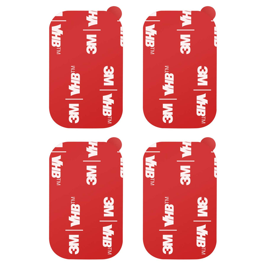 3M Vhb Sticky Adhesive Pads Replacement Mounting Tape 4 Pcs, Dashboard Sticker Pads for Magnetic Phone Car Mount,Car Mount Adhesive,Double Sided 3M Adhesive Pads,Car Mount Sticker Tapes