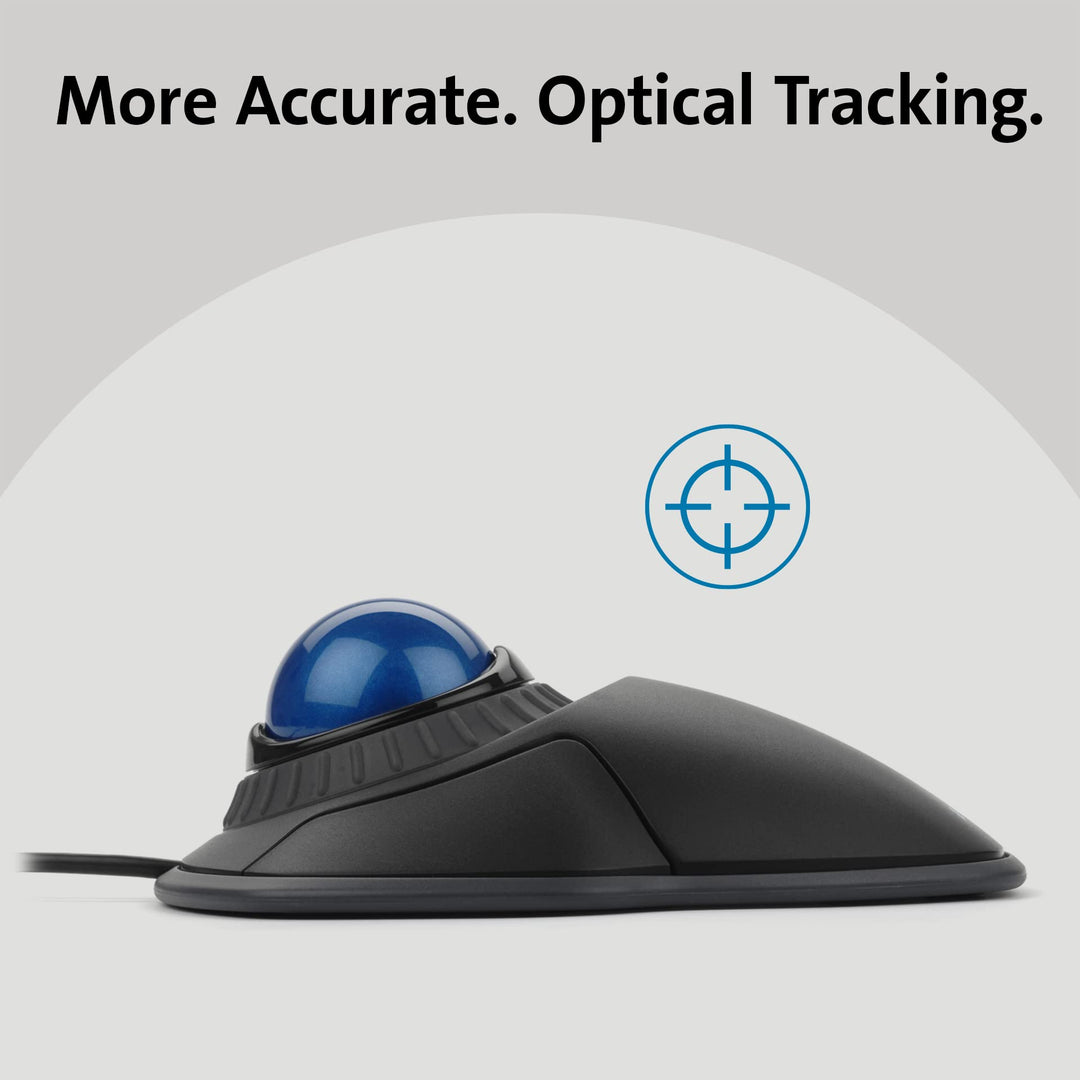 Orbit Trackball Mouse with Scroll Ring (K72337US), 4 1/2X5 1/2X2