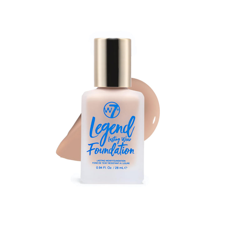 | Legend Long-Lasting Liquid Foundation | Rich and Creamy Formula | Full Coverage with a Matte Finish | Available in 4 Shades | Natural Beige | Cruelty Free, Vegan Makeup Cosmetics