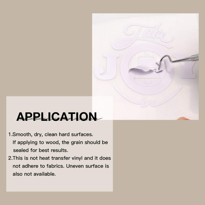 White Permanent Vinyl for Cricut - 12 x 50 FT White Vinyl Roll, Adhesive Vinyl Sheets for Cricut, Silhouette and Cameo Cutters