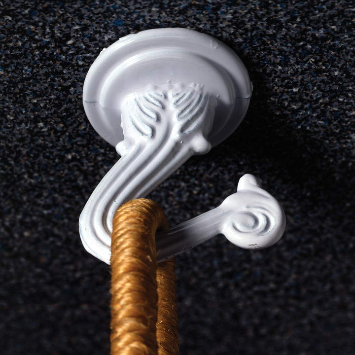 50330 Jumbo Swag Hook with Hardware, White