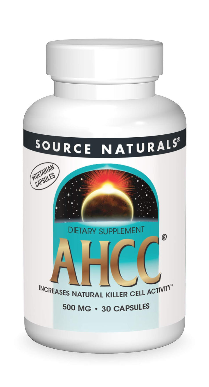 AHCC 500mg, 30 Vegetarian Capsules
