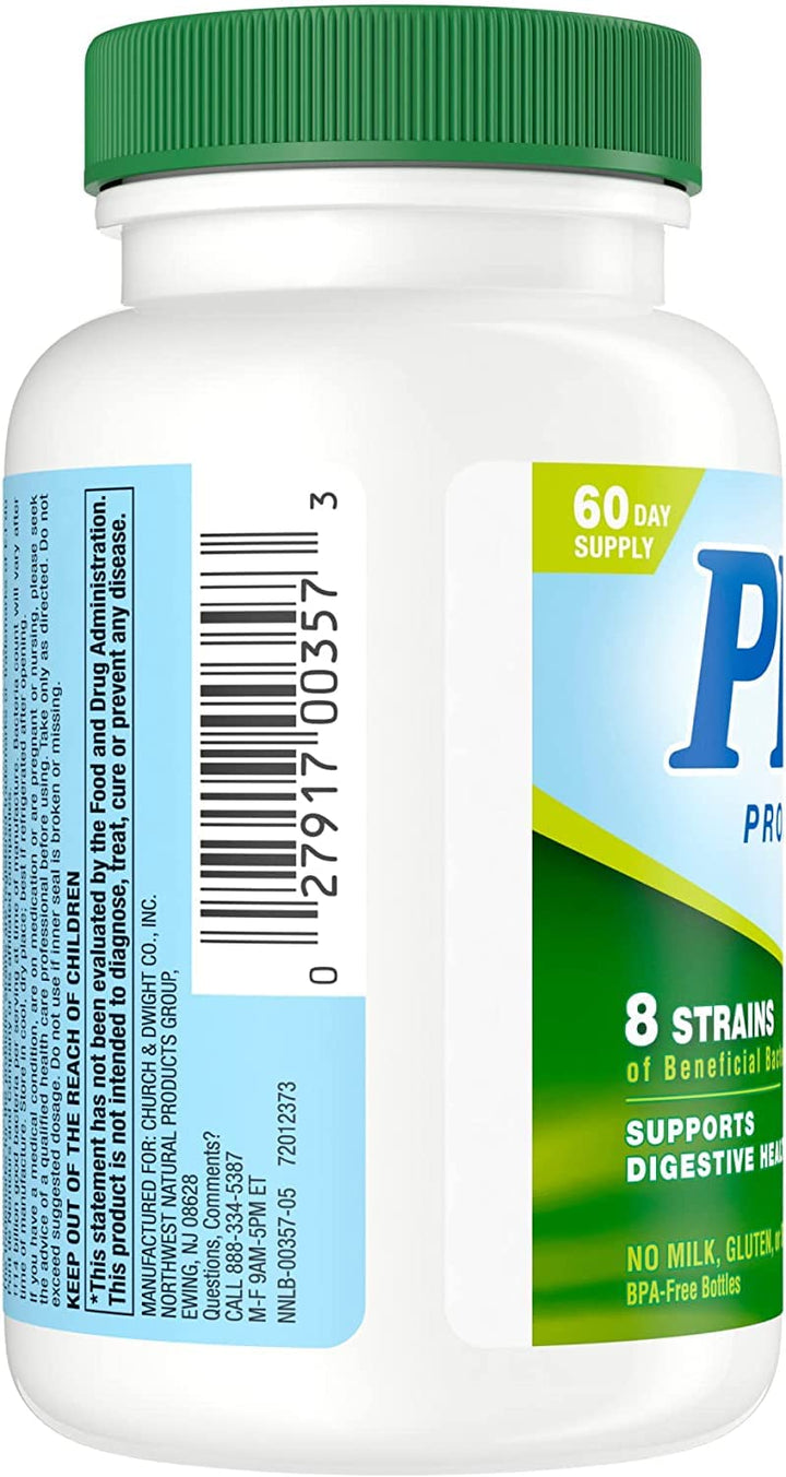 PB8 Pro-Biotic Vegetarian Acidophilus - Pack of 3 - 120 Capsules Each