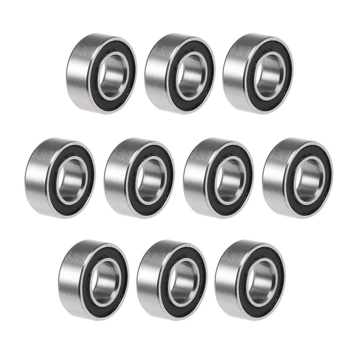 MR84-2RS Deep Groove Ball Bearings 4mm Inner Dia 8mm OD 3mm Bore Double Sealed Chrome Steel Z2 10pcs