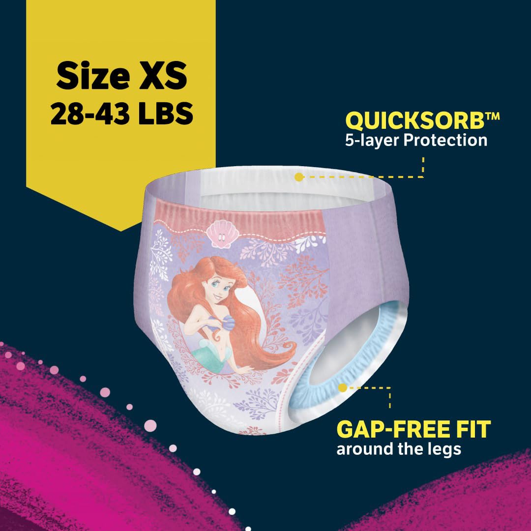 Goodnites Girls' Bedwetting Underwear, Size Extra Large (95-140+ lbs), 28 Ct (2 Packs of 14), Packaging May Vary