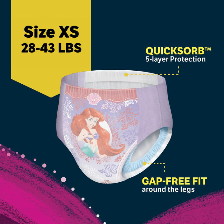 Goodnites Girls' Bedwetting Underwear, Size Extra Large (95-140+ lbs), 28 Ct (2 Packs of 14), Packaging May Vary