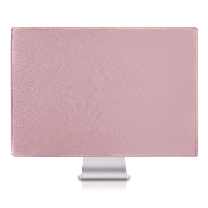 Monitor Dust Cover 22, 23, 24, 25 inch Anti-Static Dustproof LCD/LED/HD Panel Case Computer Screen Protective Sleeve Compatible with iMac 24 inch, 22-25 inch PC, Desktop and TV, Pink