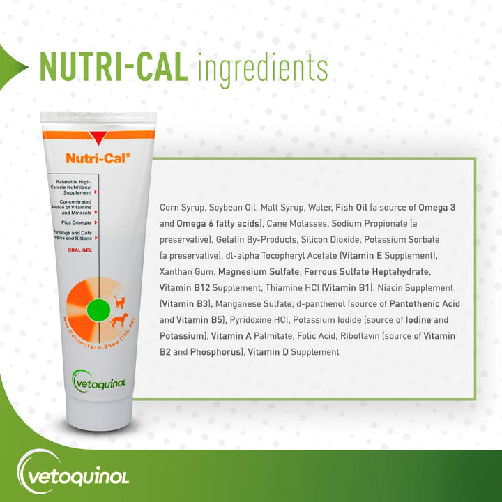 Nutri-Cal 4.25 Oz - High Calorie Supplement for Cats and Dogs