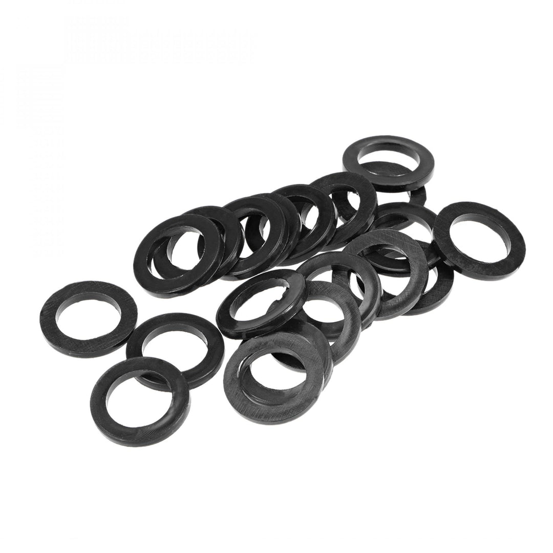 Rubber Flat Washers 23mm OD 15mm ID 2.5mm Thickness for Faucet Pipe Water Hose, Pack of 20
