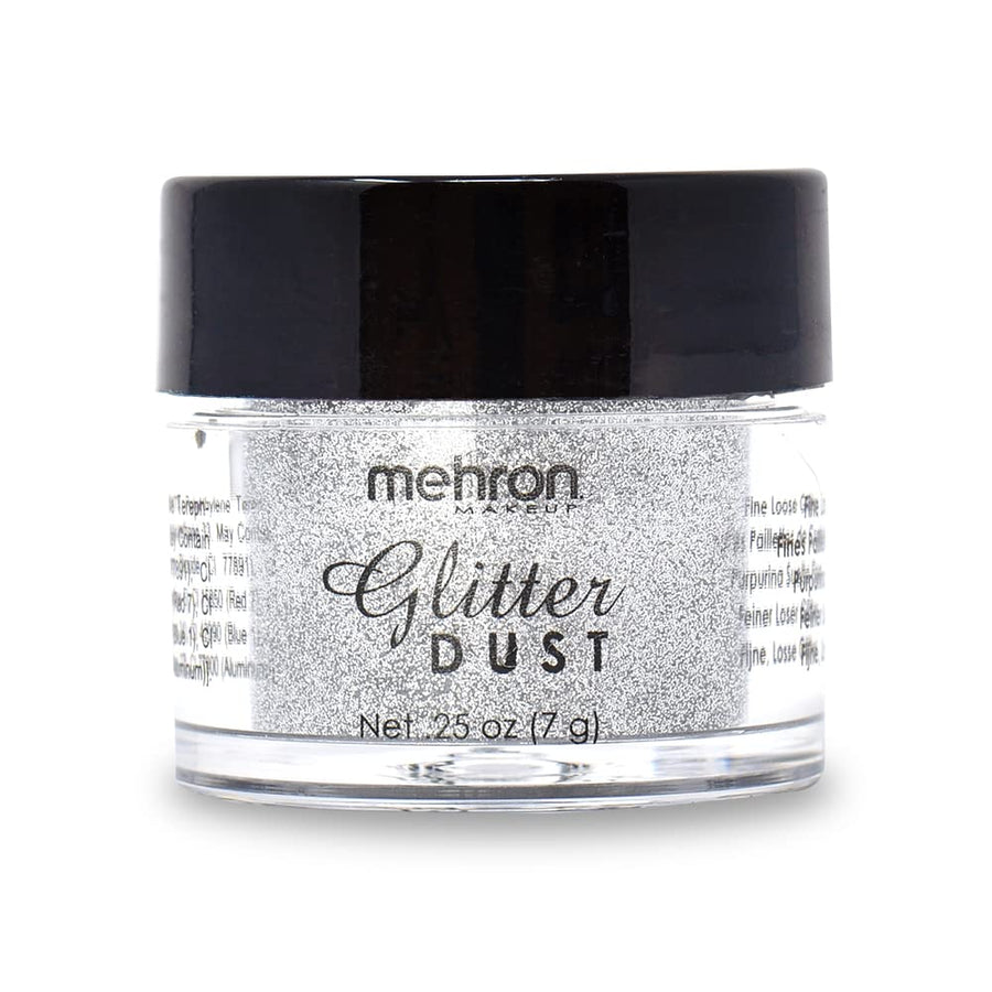 Makeup Paradise AQ Glitter Face and Body Paint, SILVER - .25 oz