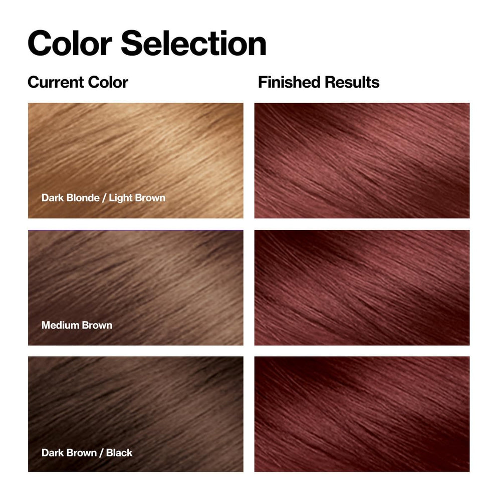 Revlon Colorsilk Beautiful Color, Permanent Hair Color with Keratin, 40ml + 40ml + 11.8ml - 49 Auburn Brown (Pack of 1)