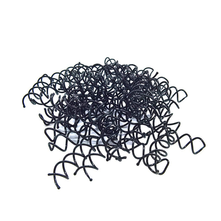 Aoyoho 50 Pack Hair Spin Pin Spiral Bobby Hair Pins Spin Pins Twist Screw Hair Pins