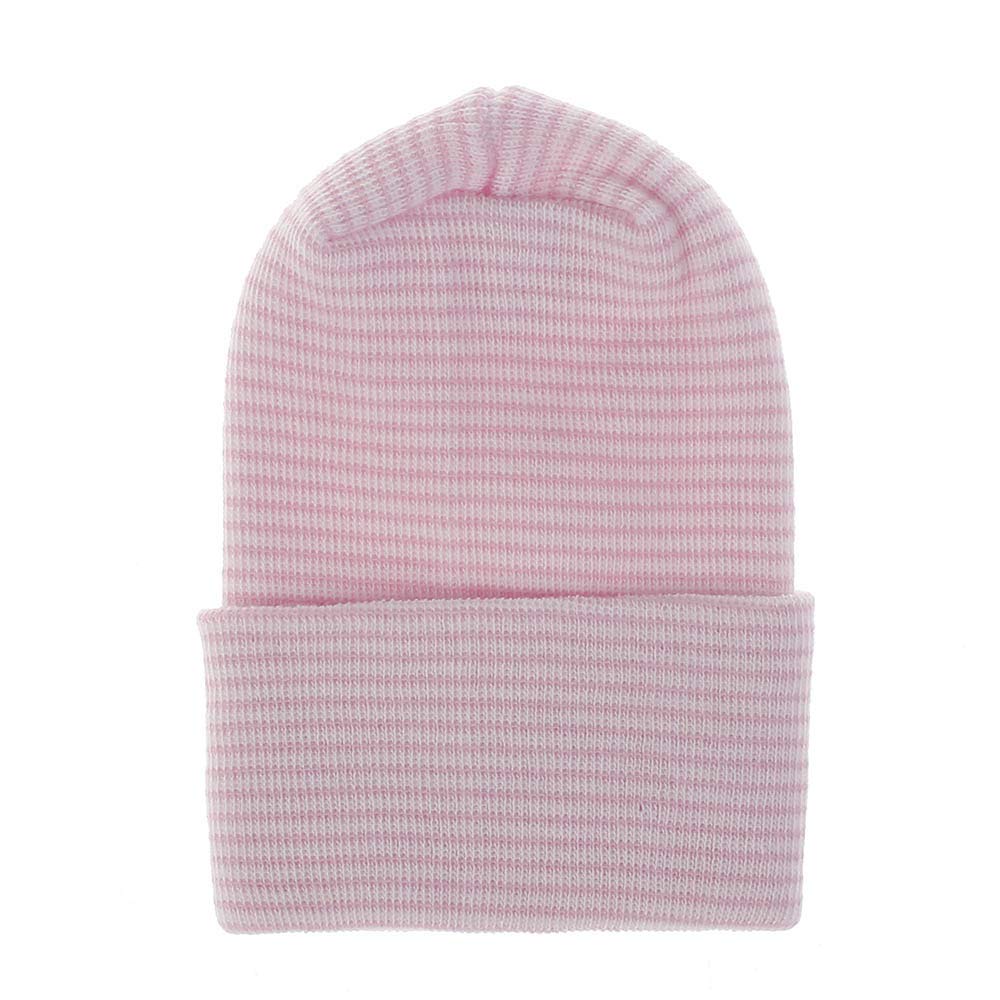 Baby Boy Girls Newborn Hospital Hat Caps with Bow
