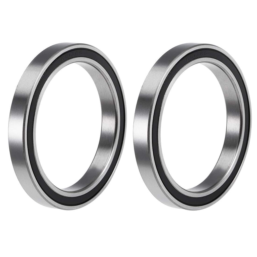 6812-2RS Deep Groove Ball Bearings Z2 60mm x 78mm x 10mm Double Sealed Chrome Steel 2pcs