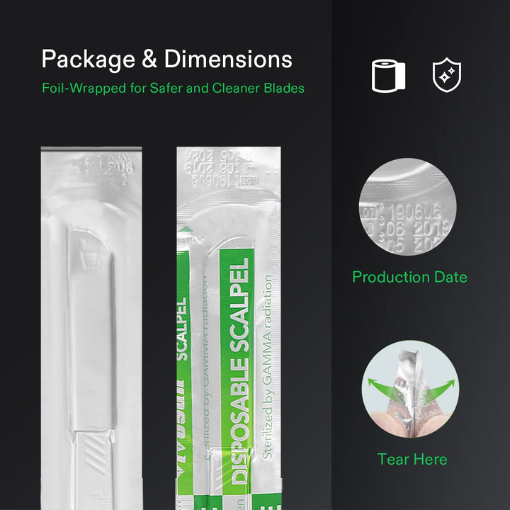 #11 High-Carbon Steel Blades for Cutting Plants and Propagation