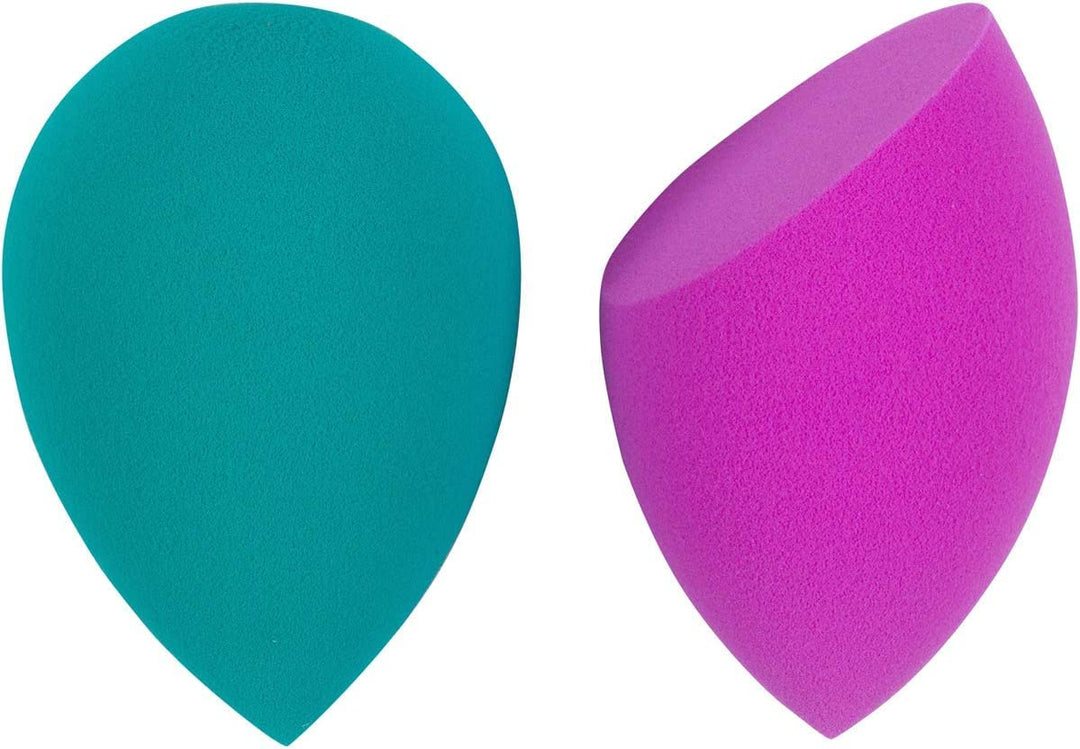Duo make-up purple & teal blending sponges