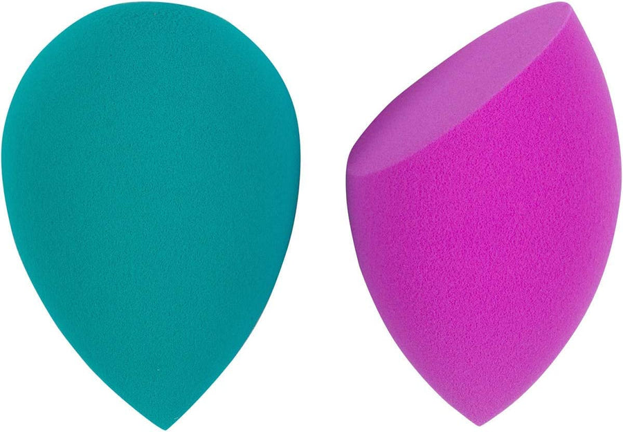 Duo make-up purple & teal blending sponges