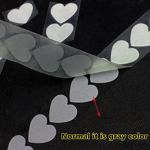 2 Safety Silver Reflective Iron on Fabric Clothing Tape Heat Transfer Vinyl Film DIY Arrow M01 (2 x 33ft)