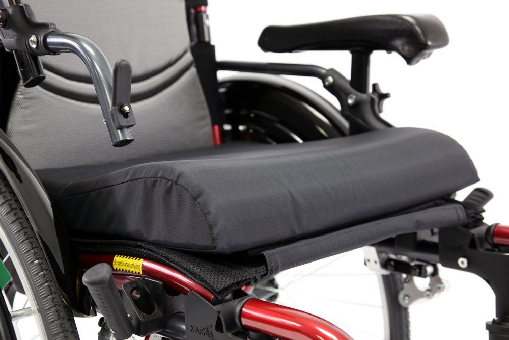 Karman Memory Foam Seat Cushion for Wheelchair, 18 '' Seat