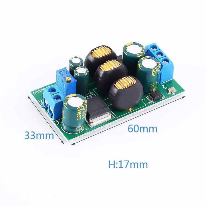 Boost Buck Voltage Converter, DC-DC 5V-24V to +/-3V-30V Step UP Down Power Supply Module Adjustable 20W Positive Negative Dual Output Voltage Charging Converter for Amplifier
