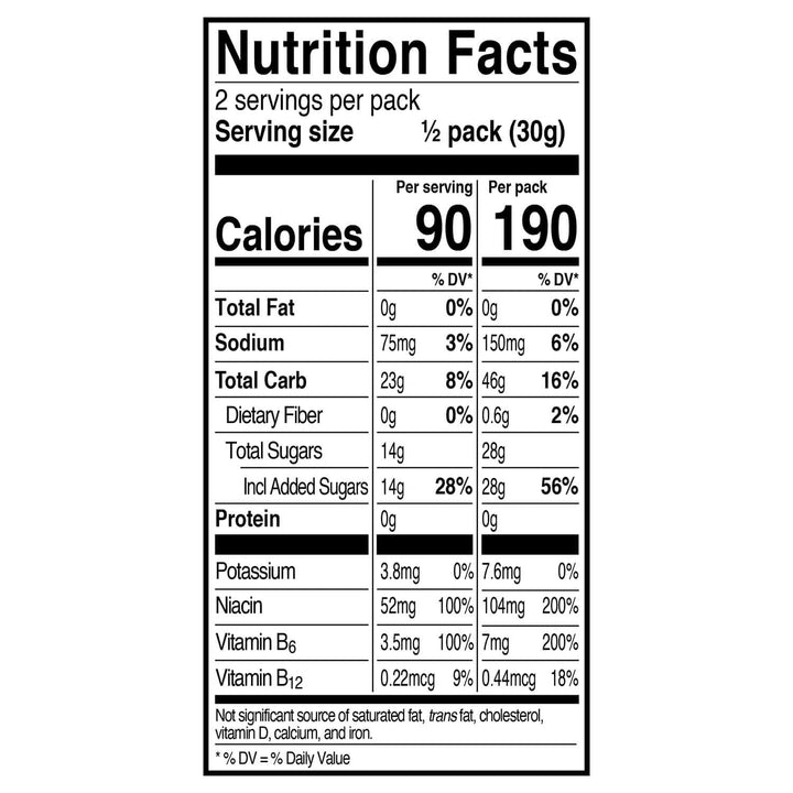 853152100537 Sleeve Bolt Organic Energy Chews - Berryblast With Caffeine