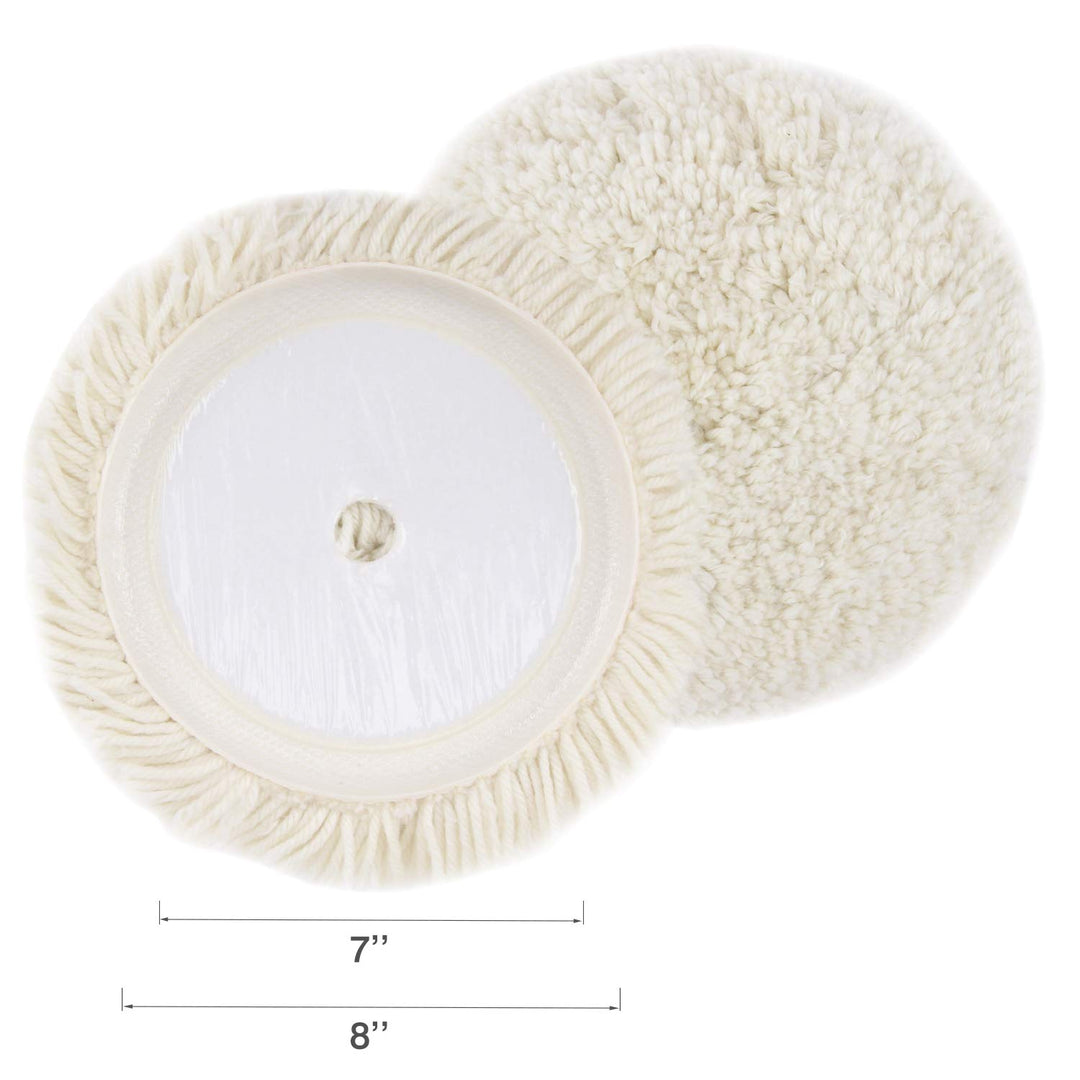 7-Inch Buffing and Polishing Pad Kit, 7 Pieces 7 Polishing Sponge, Waxing Buffing Pad Kit
