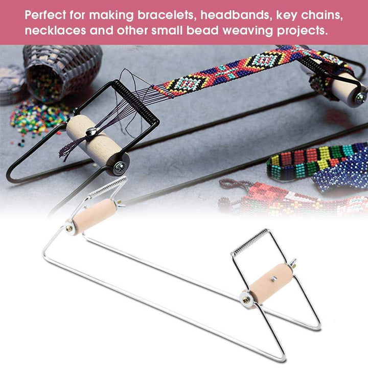 Beading Bead Kit Metal Frame Crafts DIY Beading Jewelry for Necklace Bracelet