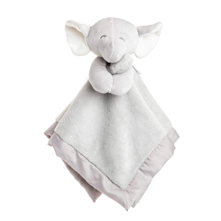 Carter's Elephant Plush Stuffed Animal Snuggler Lovey Security Blanket - Gray