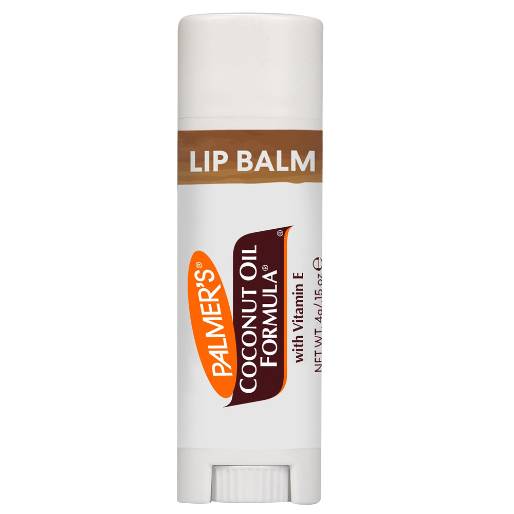 Coconut Oil Formula Lip Balm Duo, All-Day Moisturization, Hydrates Dry, Cracked Lips (Pack of 2)