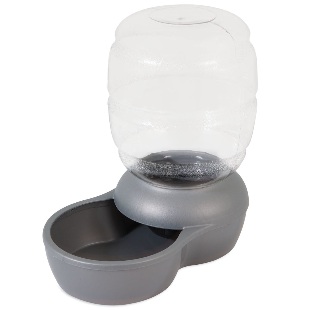 Replendish Automatic Gravity Waterer for Cats and Dogs, BPA-Free, No Batteries Required, Includes Charcoal Filter, 1 Gallon, Made in USA