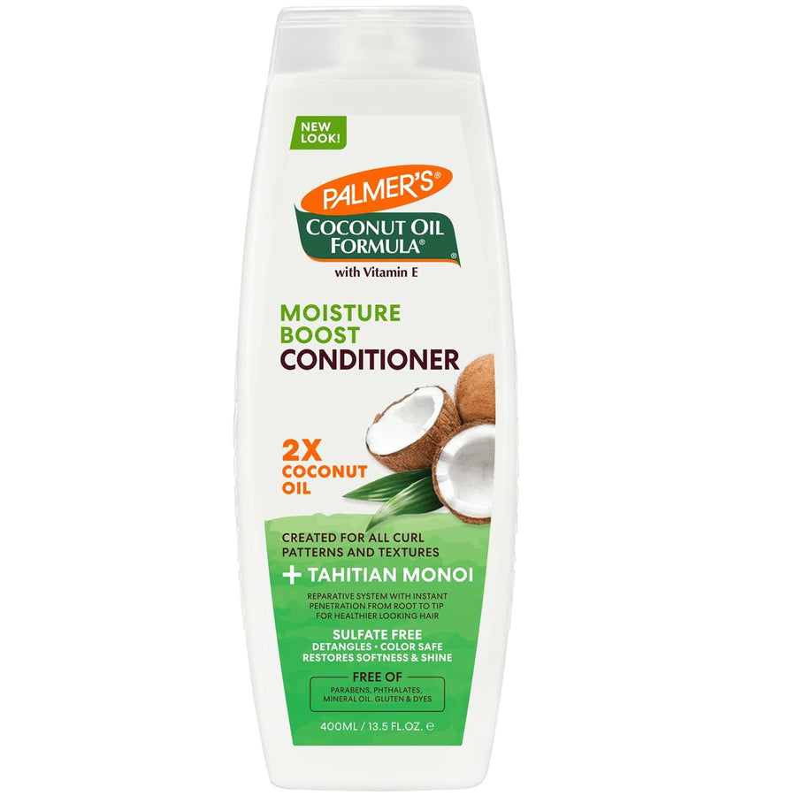 Coconut Oil Conditioner For All Hair Types For Moisture Boost Of Dry, Damaged & Colour Treated Hair, Minimizes Tangles - 400Ml, 1 Count