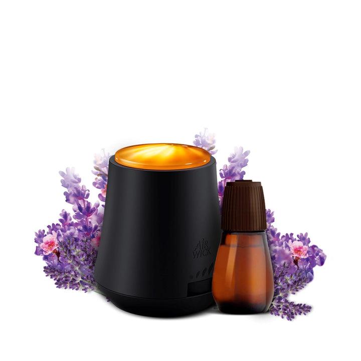 Plastic Essential Oils Diffuser Mist Kit (Gadget1 Refill), Lavender & Almond Blossom, Air Freshener